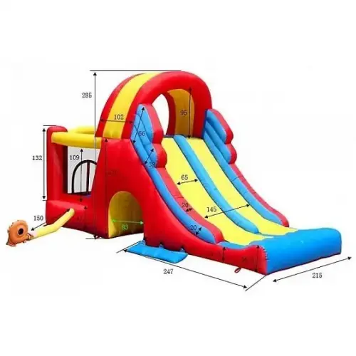 rozměry skluzavky nejhrady.cz