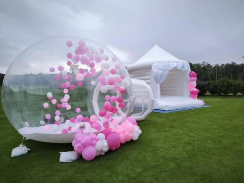 svatební dekorace balonkove iglu