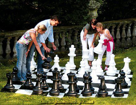 velke venkovní sachy